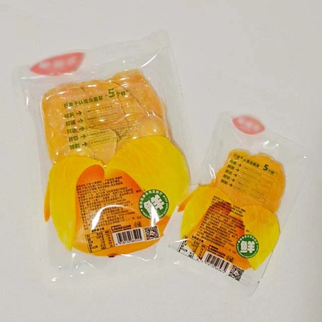 Customized Printing Of High - Quality Food Packaging Bags Three - Sided Sealed Snack And Dried Fruit Transparent Packaging Bags high quality